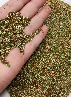 P24鱼子酱玻璃珠珠子混发100克diy手工材料配件满30包邮