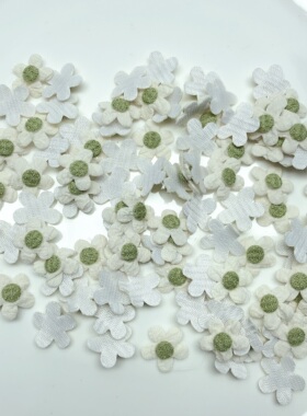 J50约1.7CM 花朵混发100个diy手工材料配件满30包邮