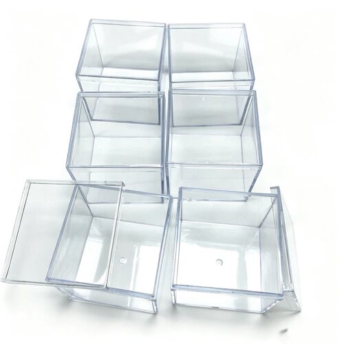 A044约5.8X6.5X6.5CM盒子 6个diy手工材料配件满30包邮4楼
