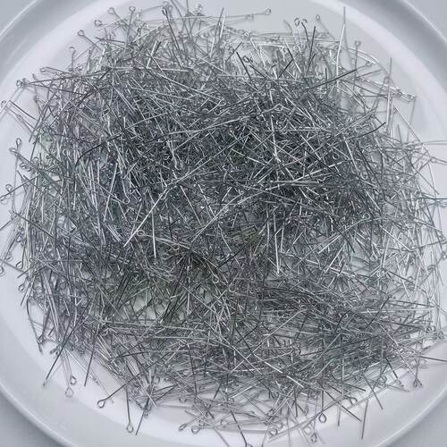 C55约4厘米铁质9字针半斤约1500根手工材料配件满30包邮