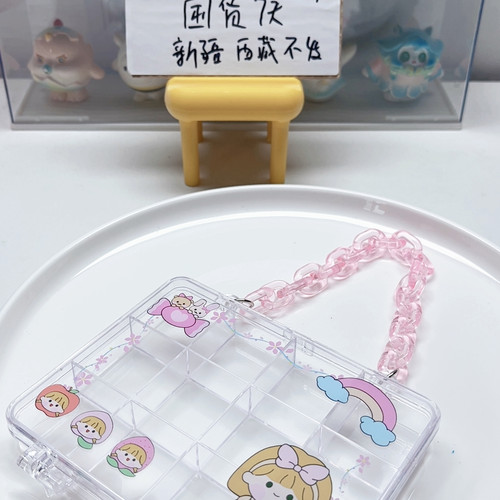 M17约13厘米亚克力收纳盒一个diy手工材料配件满30包邮