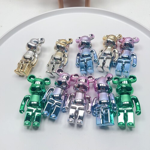A73约6CM立体熊挂件有轻微划痕150克10个diy手工材料配件满30包邮