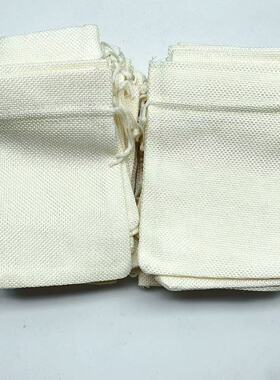 H25约10X15CM布艺束口袋50个diy手工材料配件满30包邮