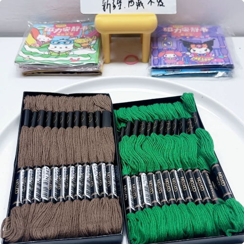 A112线10盒只有绿色手工材料配件满30包邮