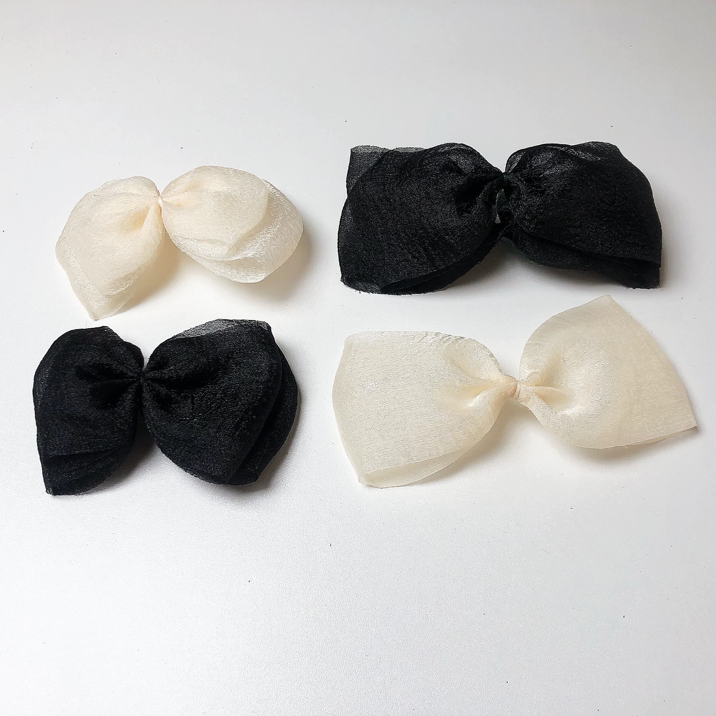 #22约10-13CM纱蝴蝶结混发 100克 diy手工材料配件满30包邮