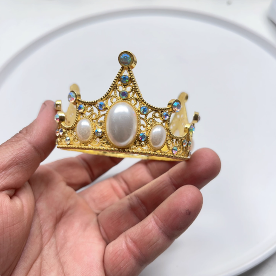 B57约8CM合金皇冠  一个 diy手工材料配件满30包邮