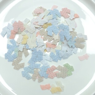 J41约2CM超声波工艺小蝴蝶结约100个diy手工材料配件满30 包邮