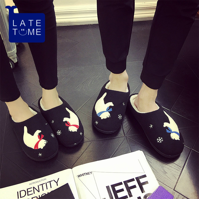 Pantoufles enfants en suède pour hiver - semelle autre - Ref 1008386 Image 1