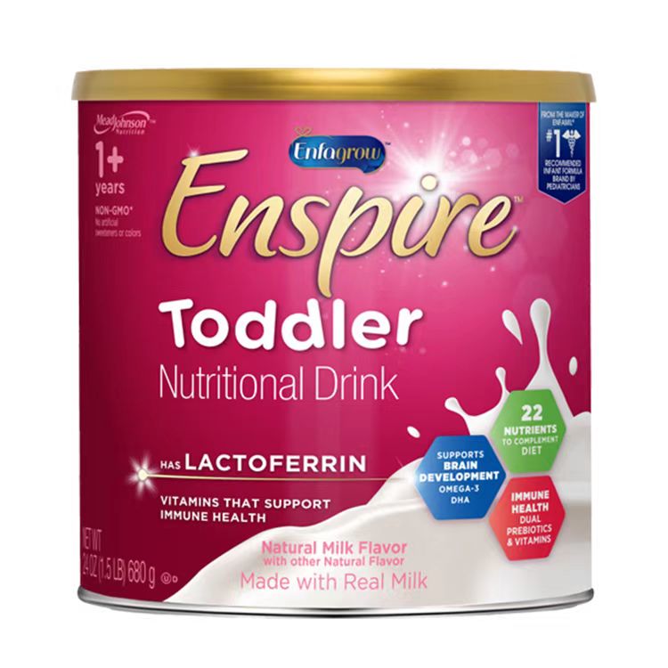 26年2月美版美赞臣Enspire蓝臻婴儿奶粉三段680g乳铁蛋白