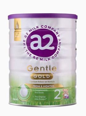 26.4月a2呵护金装Gentle Gold婴幼儿奶粉2段 a2蛋白 800g