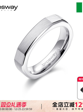 brosway男款钛钢欧美戒指
