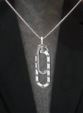 高级感毛衣链长款项链女