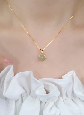 设计感福袋颈链锁骨链配饰