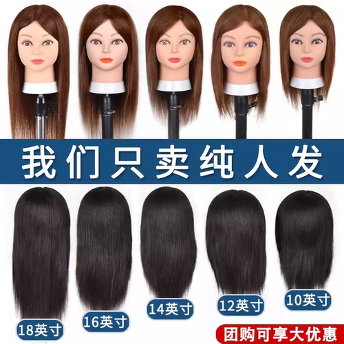 全真头模美发专用模特头
