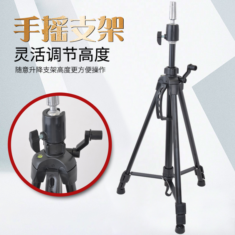 手摇头模支架假发模头三脚架