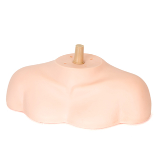 美发用模特头支架带肩膀假人头模肩包托模具底座模型公仔头展示架