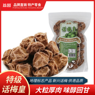 荔园话梅皇350g正宗九制特级大话梅王广东新兴特产甘草酸甜咸梅肉