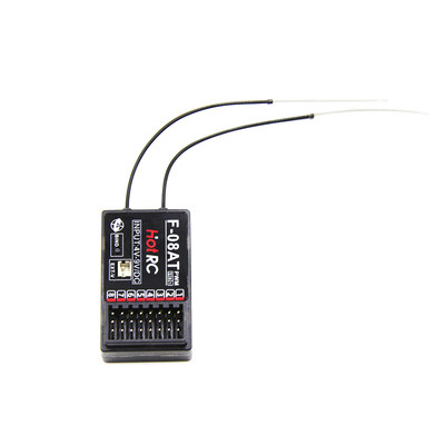HOTRC华航接收机8通道 F-08AT陀螺仪接收器车模船模CT-8A遥控器用