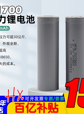 21700控电 锂电池4800mAh大容量3.7V T20 T20S T14遥控器用jumper
