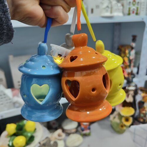 非偏远地区凑满19包邮部分瑕/提灯可挂可摆件
