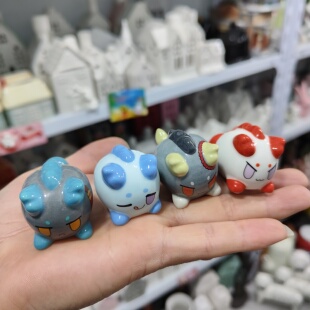 非偏远地区凑满19包邮部分瑕/陶瓷明日方舟兔兔炎国游龙泡泡摆件