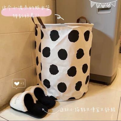 folding large size dirty clothes fabric basket laundry box