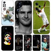 12turbo11PRO 罗杰·费德勒 PLUS 硅胶软手机壳适用红米NOTE13 K70K60K50至尊K40K40S Ultra5G Roger Federer