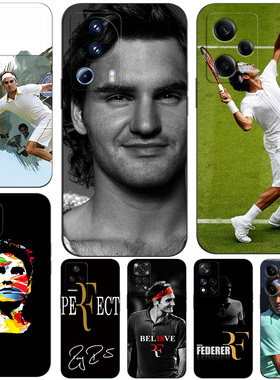 硅胶软手机壳适用红米NOTE13 12turbo11PRO PLUS+K70K60K50至尊K40K40S Ultra5G 罗杰·费德勒 Roger Federer