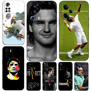 硅胶软手机壳适用红米NOTE13 12turbo11PRO PLUS+K70K60K50至尊K40K40S Ultra5G 罗杰·费德勒 Roger Federer