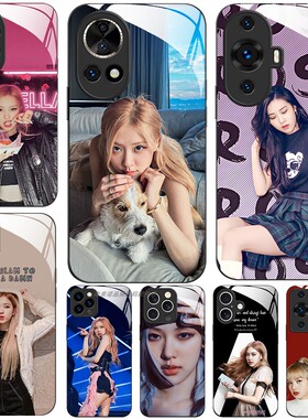 玻璃手机壳适用华为Nova14 13 12 11SE 10pro ultra rose朴彩英blackpink