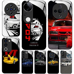 玻璃手机壳适用VIVOY500 Y300 Y200 Y100X70X80X90X100X200 PRO 三菱EVO4进化