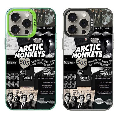 大孔彩银壳适用苹果个性潮流