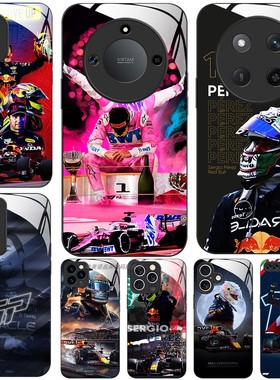 玻璃手机壳适用荣耀500400300PRO200 100 50 60 70 90GT80X70 X60 X50 X40 X10 X20 X30 sergio perez 佩雷兹
