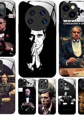 玻璃手机壳适用小米15 14 13 11 12 12X 12S 13 PRO ULTRA 教父godfather