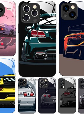 玻璃手机壳适用红米K80PRO K70K60K50至尊K40K40SK30 Ultra 赛跑汽尾车翼屁股