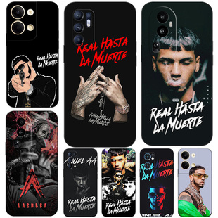 硅胶软手机壳适用OPPO A72 5G RENO14 13 12 11 10 9 8 7 6 5 PRO K PLUS + anuel aa real hasta la muerte