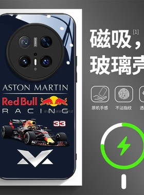 磁吸玻璃手机壳适用华为mate80pura70mate60pro max plus ultra 维斯塔番潘F1汽车