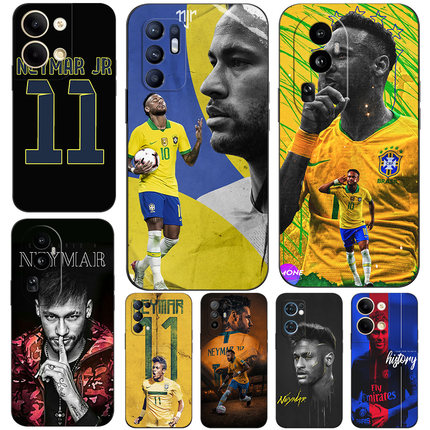 硅胶软手机壳适用OPPO A72 5G RENO14 13 12 11 10 9 8 7 6 5 PRO K PLUS + 内马尔