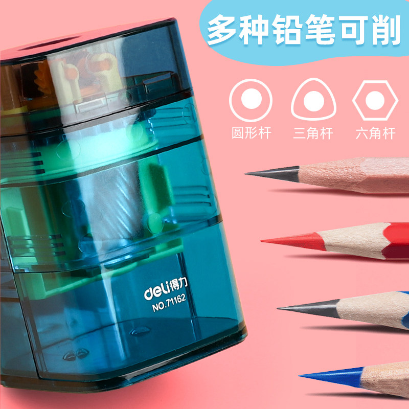 델리 연필깎이는 어린이의 수동식 연필깎이 초등학생을 위한 수동 연필깎이를 자동으로 공급합니다