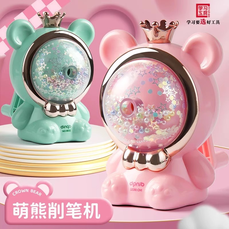优凡自动进铅退铅手摇式削笔器