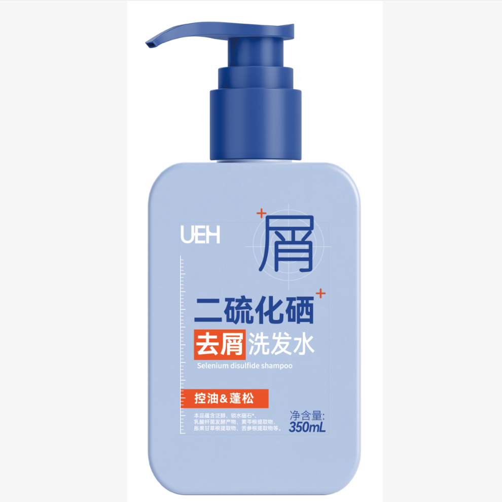 UEH二硫化硒去屑洗发水350ml控油蓬松