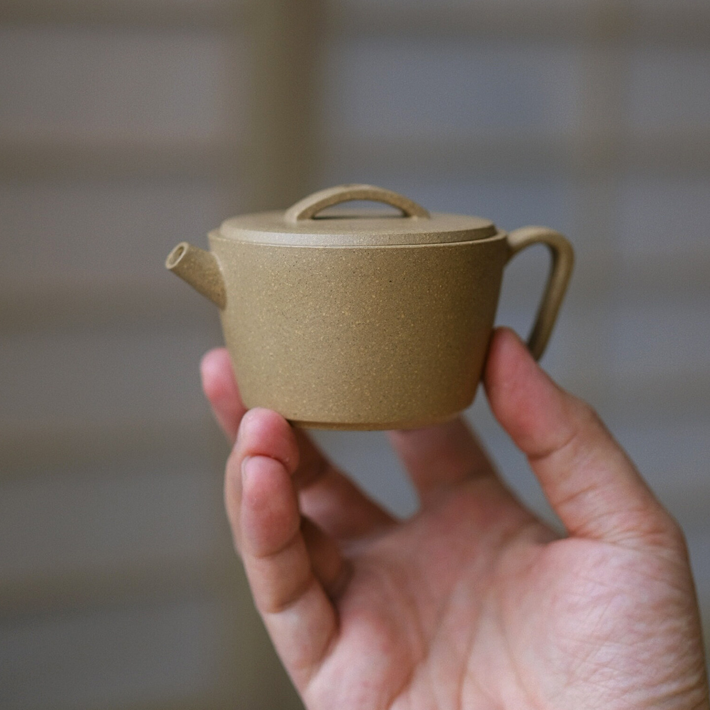 小谦山房汉瓦紫砂壶黄金段泥宜兴茶器迷你茶壶手工单人壶功夫茶具