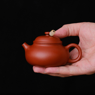 小谦山房梨皮朱泥容天紫砂壶手工茶壶泡茶家用大容量一壶一杯茶具