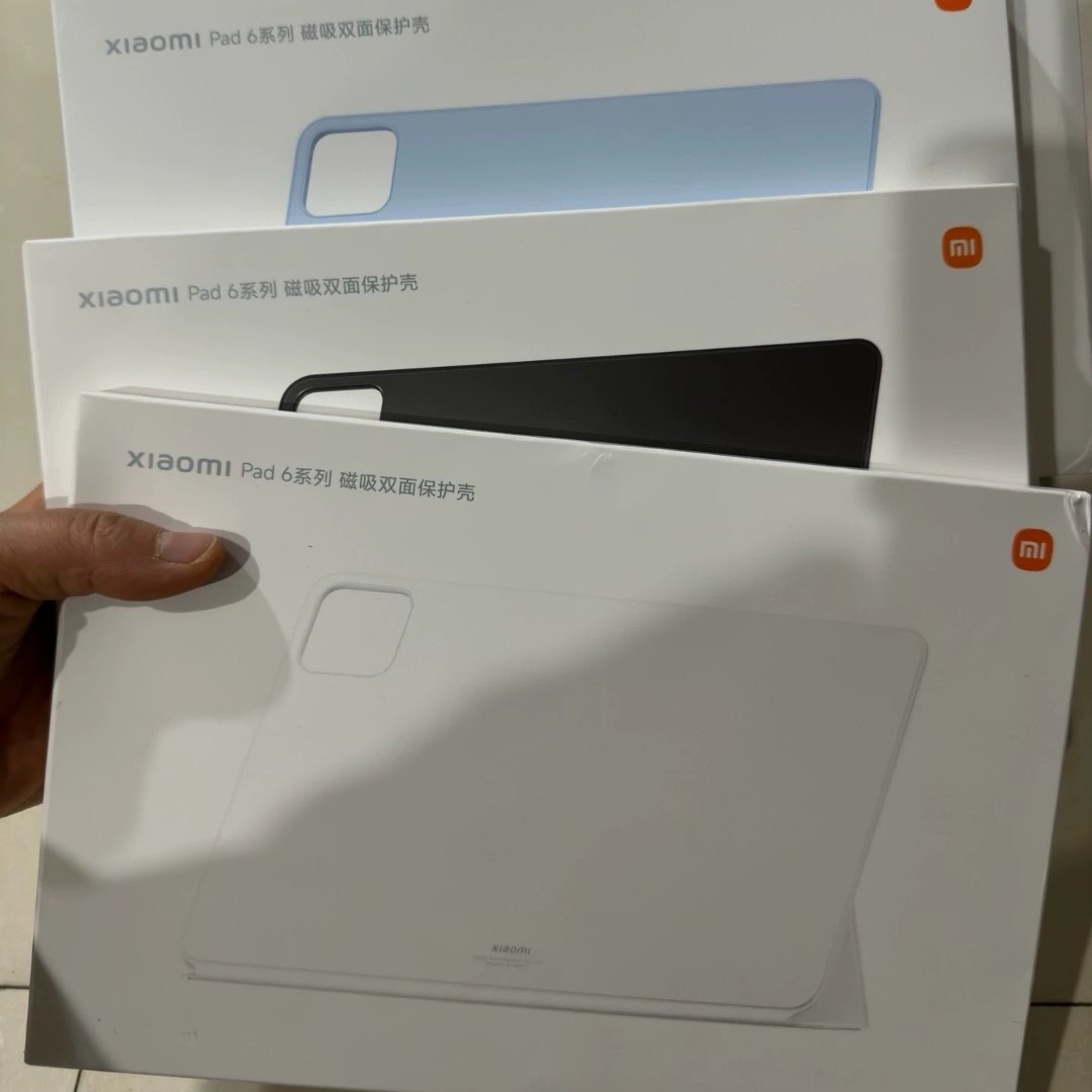 适用于小米平板6系列原装保护套磁吸双面翻盖支架保护壳黑色白色蓝色正品包邮,3C数码配件,平板电脑保护套/壳,淘宝优惠券,粉丝福利购,淘宝优惠卷