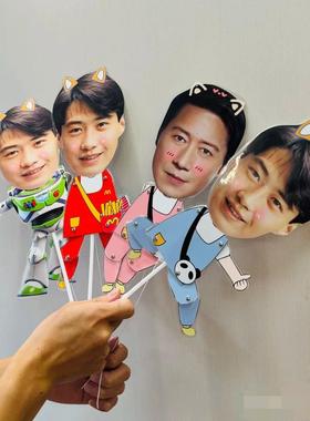 黎明LEON演唱会荧光棒应援灯牌发光头箍定制手灯粉丝气氛道具娃娃