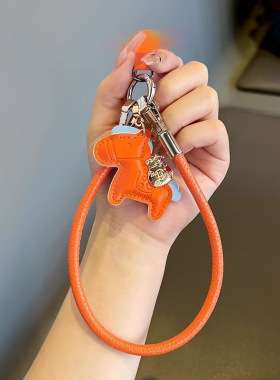 手机挂绳短款皮质腕带新年马上有