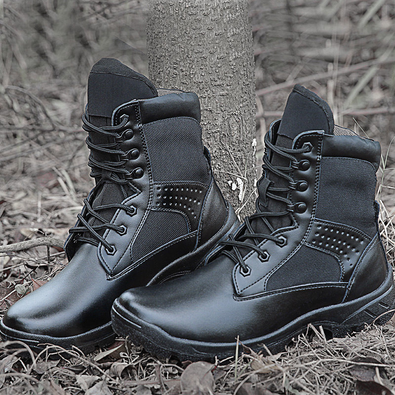 Bottes militaires pour homme - porter - Ref 1398943 Image 5