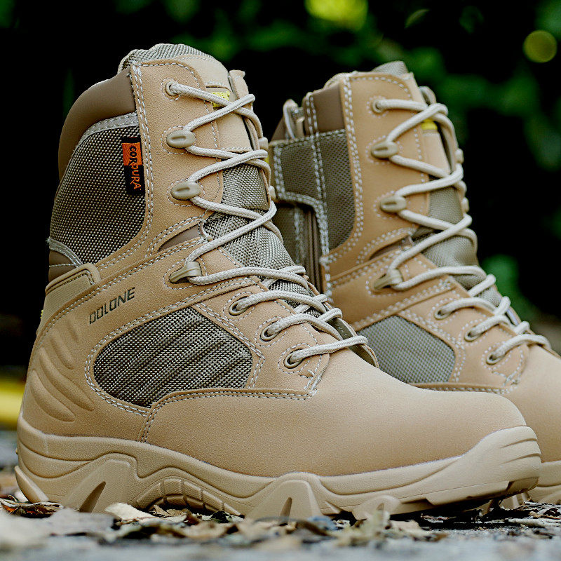 Boots militaires pour homme - porter - Ref 1398660 Image 5