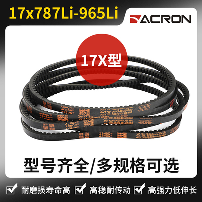 安格鲁B型齿形三角带17x787Li 800 813 838 850 864 889 900 965