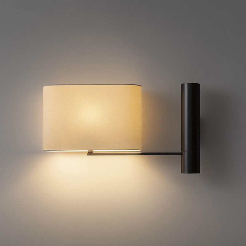 新中式阿玛妮经典布艺壁灯日式酒店会所床头民宿客厅过道背景墙灯